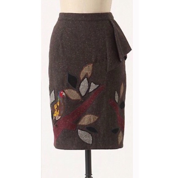 Anthropologie Dresses & Skirts - Anthropologie Floreat In the Trees Skirt Sz 0 EUC